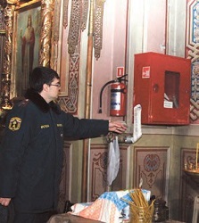 Пожарная безопасность церквей и храмов